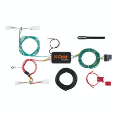 CURT 56268 Custom Wiring Harness, 4-Way Flat Output, Select Lexus NX200t, NX300h