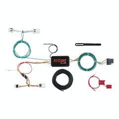CURT 56279 Custom Wiring, 4-Way Flat Output, Select Chevrolet City Express, Nissan NV200