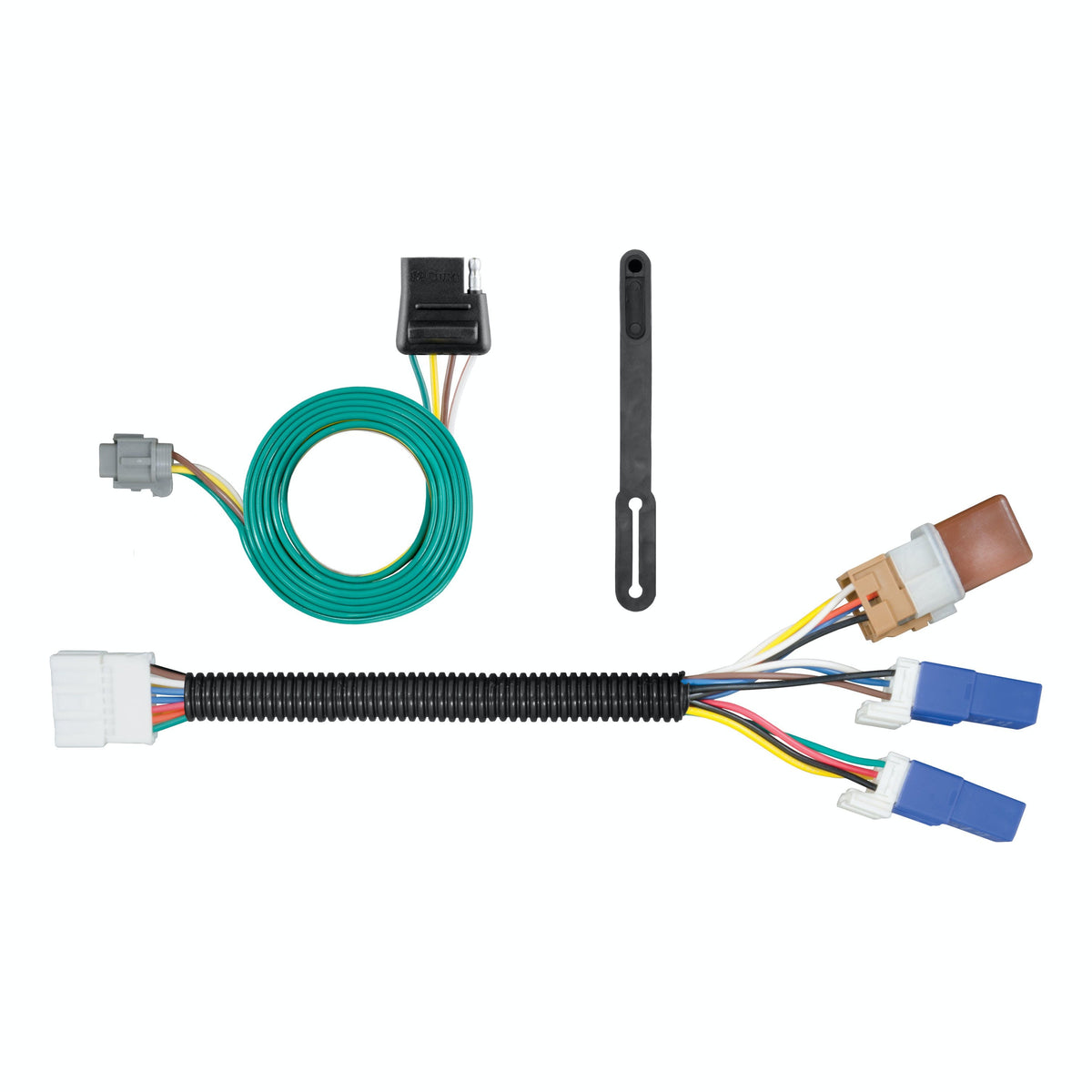 CURT 56281 Custom 4-Flat, Select Pathfinder, JX35, QX60, OEM Tow Package Required