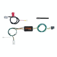 CURT 56296 Custom 4-Flat, Select Mitsubishi Outlander, OEM Tow Package Required