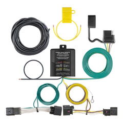 CURT 56303 Custom Wiring Harness, 4-Way Flat Output, Select Chevrolet Sonic