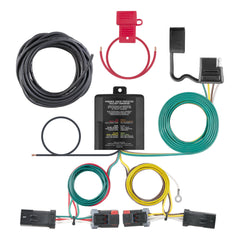 CURT 56344 Custom Wiring Harness, 4-Way Flat Output, Select Jeep Compass