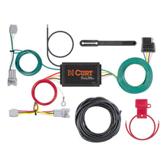 CURT 56368 Custom Wiring Harness, 4-Way Flat Output, Select Subaru Impreza