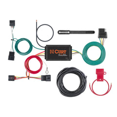 CURT 56380 Custom Wiring Harness, 4-Way Flat Output, Select Volkswagen Beetle