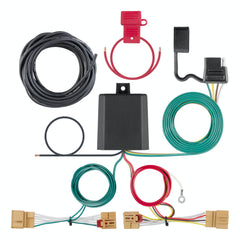 CURT 56383 Custom Wiring Harness, 4-Way Flat Output, Select Volkswagen Atlas