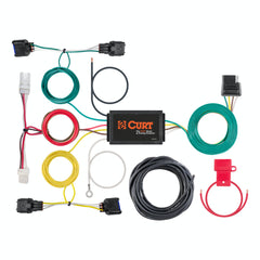 CURT 56409 Custom Wiring Harness, 4-Way Flat Output, Select Hyundai Kona