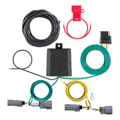 CURT 56477 Custom Wiring Harness, 4-Way Flat Output, Select Ford Maverick