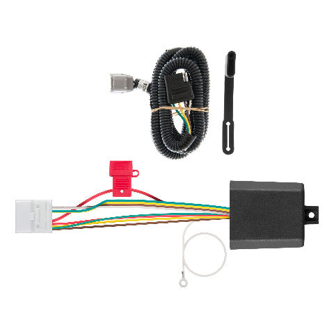 CURT 56480 Custom Wiring Connector, 4-Way Flat Output, Select Toyota Highlander