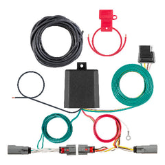 CURT 56487 Custom Wiring Harness, 4-Way Flat Output, Select Mazda CX-5, CX-50