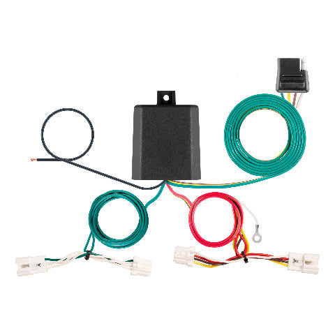CURT 56500 Custom Wiring Harness, 4-Way Flat Output, Select Nissan Sentra