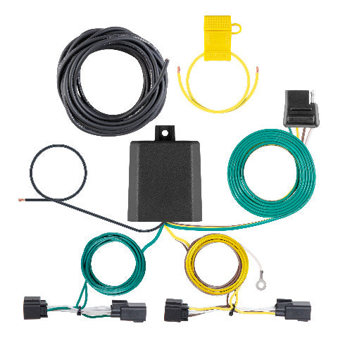 CURT 56501 Custom Wiring Harness, 4-Way Flat Output, Select Kia Telluride
