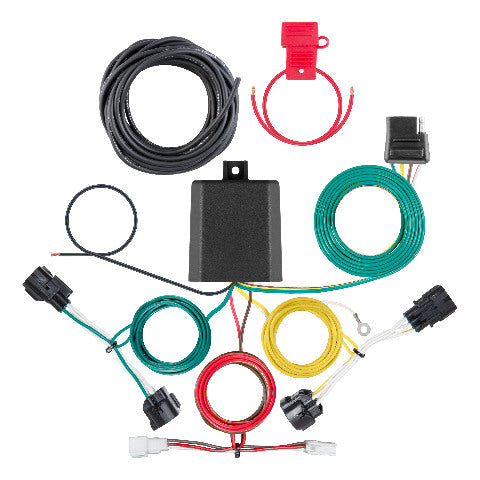 CURT 56505 Custom Wiring Harness, 4-Way Flat Output, Select Kia Niro