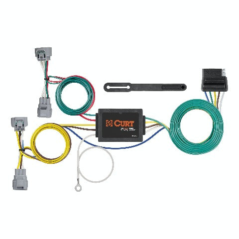 CURT 56513 Custom Wiring, 5-Way Flat Output, Select Toyota Tacoma, Hilux, T-100 Pickup
