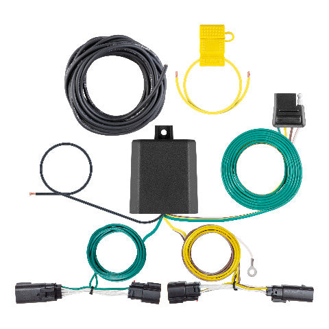 CURT 56514 Custom Wiring Harness, 4-Way Flat Output, Select Chevrolet Trax