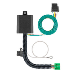 CURT 56519 Custom Wiring Harness, 4-Way Flat Output, Select Honda Pilot