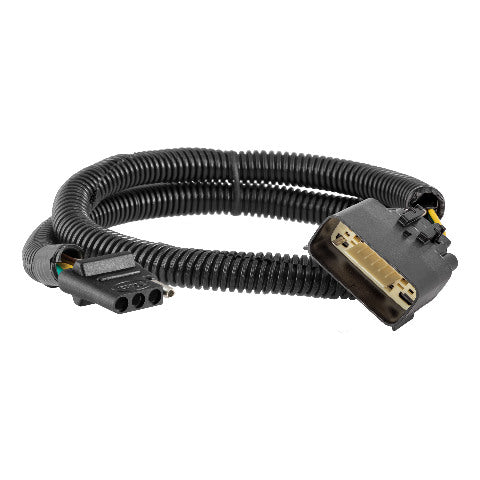 CURT 56532 Custom Wiring Harness, 4-Way Flat Output, Select Tesla Model Y
