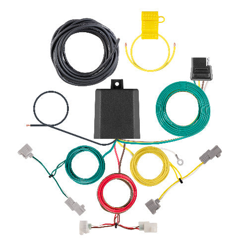 CURT 56540 Custom Wiring Harness 4-Way Flat Output Select Toyota Camry