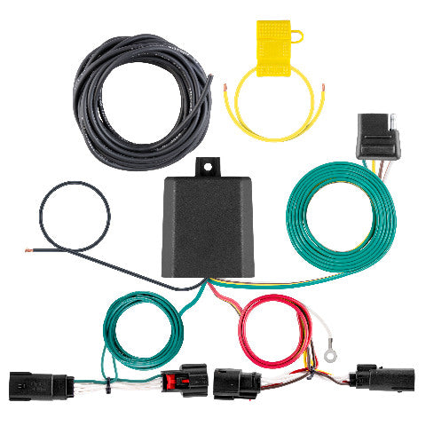 CURT 56546 Custom Wiring Harness 4-Way Flat Output Select Ford Mustang Mach-E