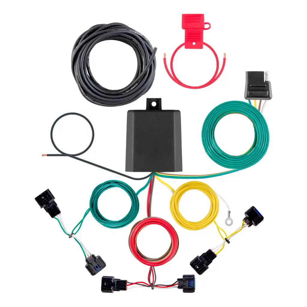 CURT Custom Wiring Harness, 4-Way Flat Output, Select Hyundai Tucson 56554