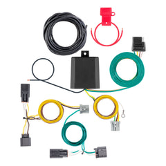 CURT Custom Wiring Harness, 4-Way Flat Output, Select Hyundai Santa Fe 56571