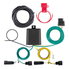 CURT Custom Wiring Harness, 4-Way Flat Output, Select Jeep Cherokee 56577