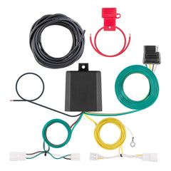 CURT Custom Wiring Harness, 4-Way Flat Output, Fits Select Toyota RAV4 56581