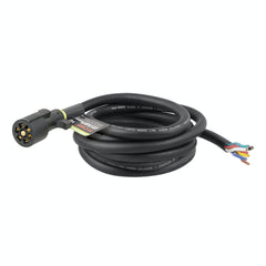 CURT 56603 Replacement 7-Way RV Blade with 10' Wires (Trailer Side)