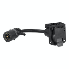 CURT 57003 7-Way RV Blade LED Electrical Adapter (Not a Wiring Extension)