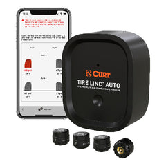 CURT 57009 Tire Linc Auto Advanced TPMS Tire Pressure Monitoring System