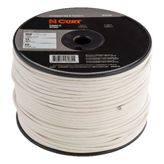 CURT 57035 Automotive Primary Wire, White 500' Spool