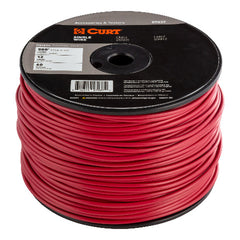 CURT 57037 Automotive Primary Wire, Red 500' Spool