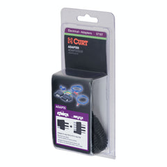 CURT 57187 4-Way to 5-Way Flat Adapter for Boat Trailer Surge Brakes