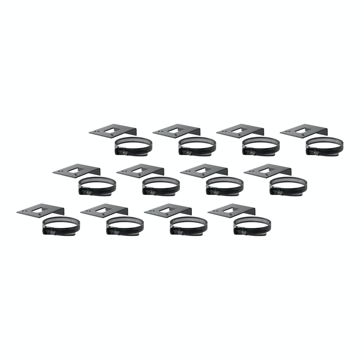 CURT 57203 Connector Bracket Mounts for 4, 5 and 6-Way Brackets (12-Pack)