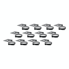 CURT 57203 Connector Bracket Mounts for 4, 5 and 6-Way Brackets (12-Pack)