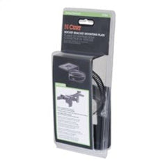 CURT 57205 Connector Mounting Brackets for 7-Way RV Blade (Black, 12-Pack)