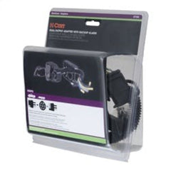 CURT 57281 5' Electrical Adapter Harness (7-Way RV Blade Vehicle to 5-Way Flat Trailer)