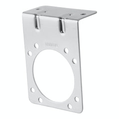 CURT 58230 Connector Mounting Bracket for 7-Way RV Blade (Zinc)