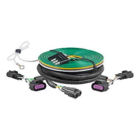 CURT 58900 Custom Towed-Vehicle RV Wiring Harness, Select Chevrolet Equinox, GMC Terrain