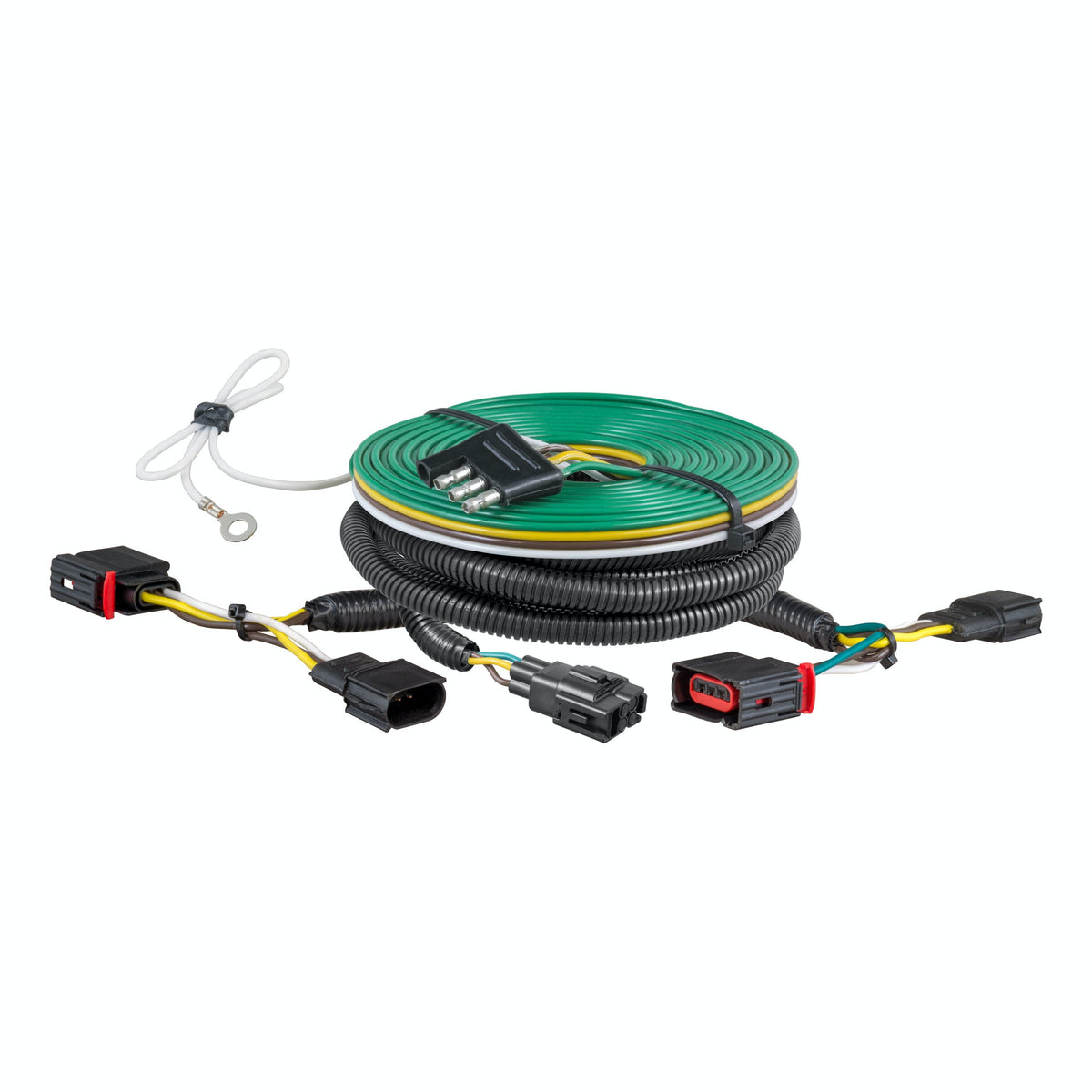 DISCONTINUED - CURT 58959 Custom Towed-Vehicle RV Wiring, Select Dodge Caliber, Durango, Jeep Patriot
