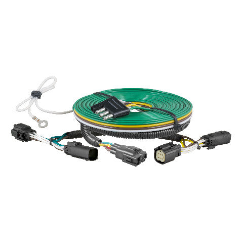 CURT 58998 Custom Towed-Vehicle RV Wiring Harness for Dinghy Towing, Fits Select Jeep Grand Cherokee, L