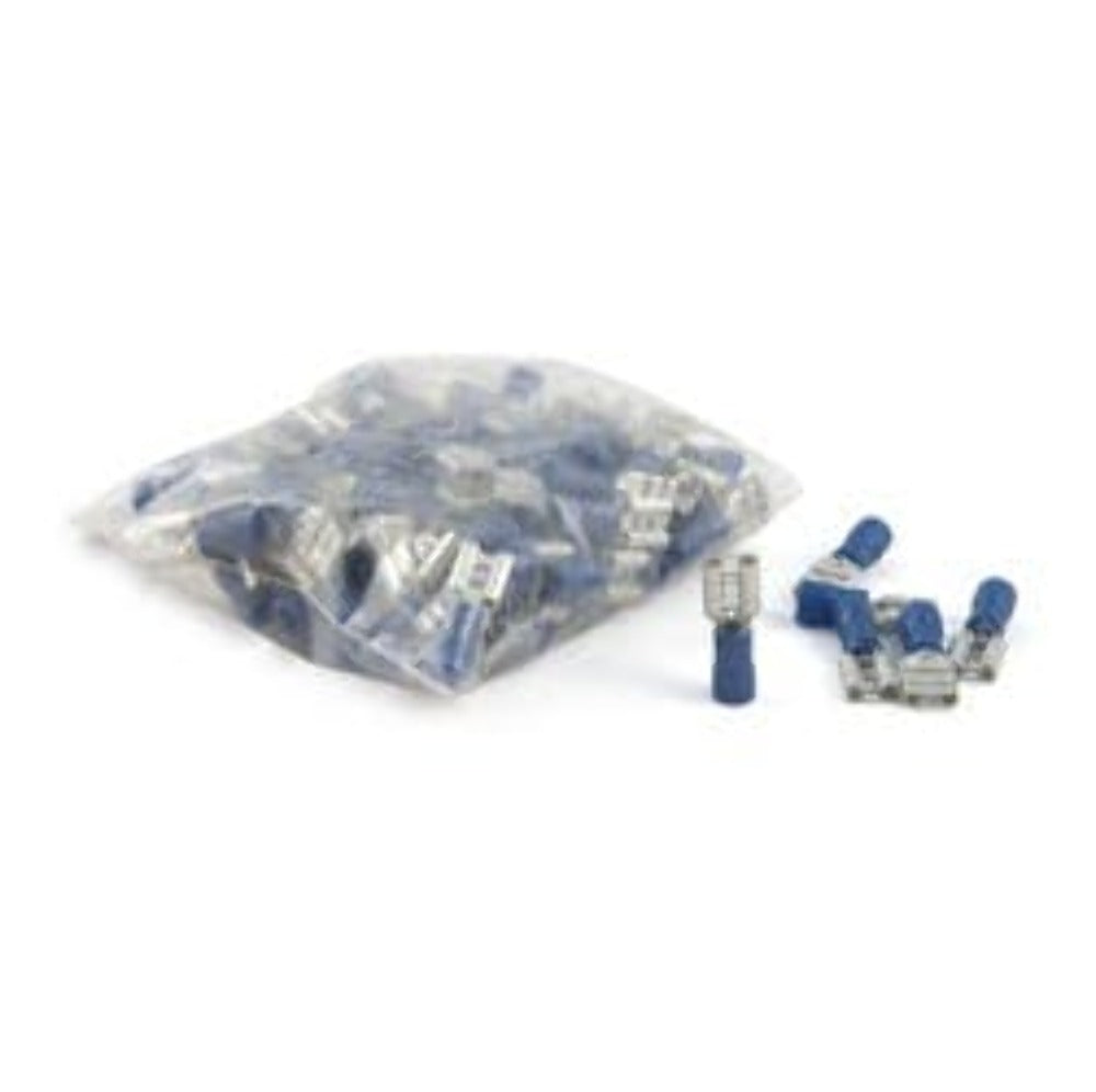 CURT 59433 Male Quick Connectors (12-10 Wire Gauge, 100-Pack)