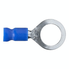 CURT 59523 Ring Terminals (16-14 Wire Gauge, 3/8 Stud Size, 100-Pack)
