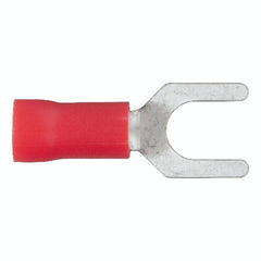 CURT 59611 Spade Terminals (22-18 Wire Gauge, #10 Stud Size, 100-Pack)
