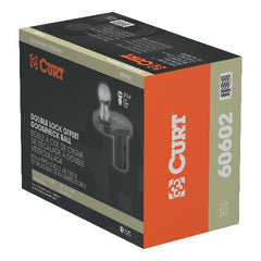 CURT 60602 Double Lock 2-5/16 Offset Gooseneck Ball (4 Rearward Offset)