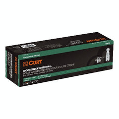 CURT 60603 Double Lock 2-5/16 Riser Gooseneck Ball (1 Rise for Bed Liner)