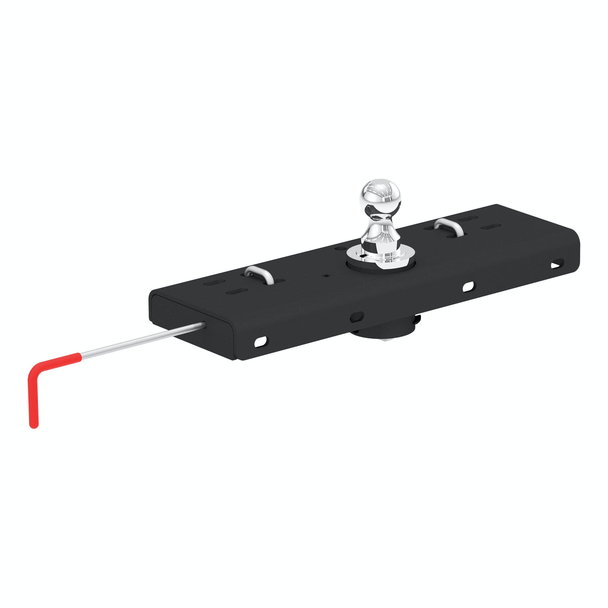 CURT 60607 Double Lock Gooseneck Hitch, 2-5/16 Ball, 30K (Brackets Required)