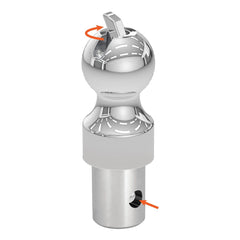 CURT 60628 OEM Puck System 3 Gooseneck Ball, Chevrolet, Ford, GMC, Nissan, Ram (30K)