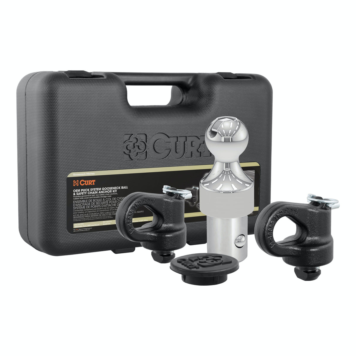 CURT 60639 OEM Puck System 2-5/16 Gooseneck Kit, Chevrolet, Ford, GMC, Nissan (38K)
