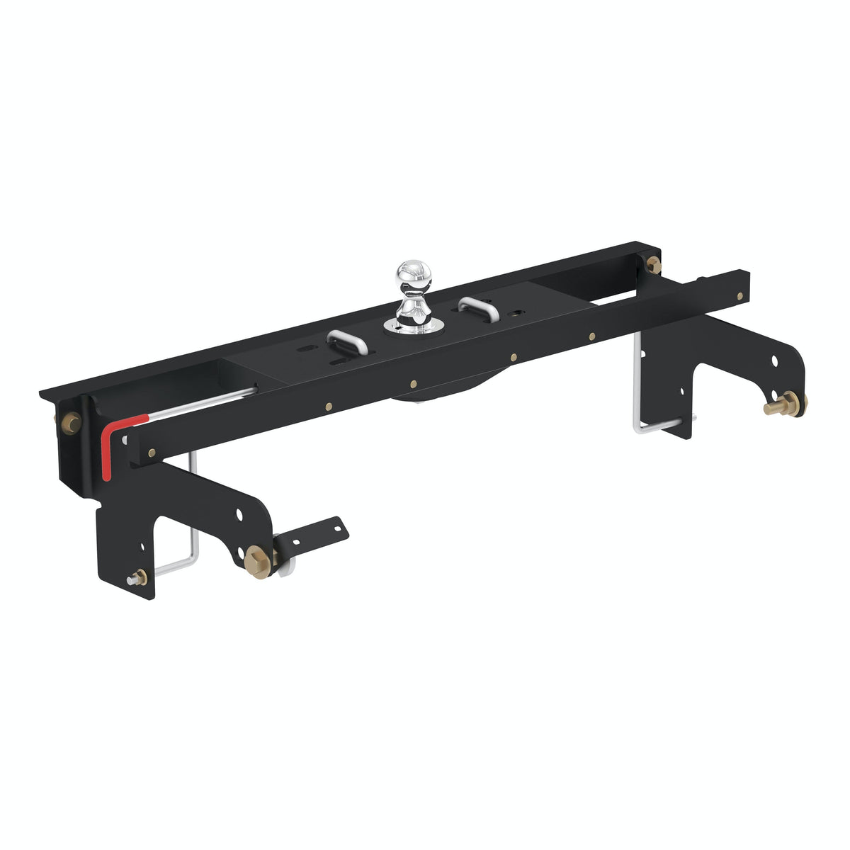 CURT 60681 Double Lock EZr Gooseneck Hitch Kit with Brackets, Select Silverado, Sierra