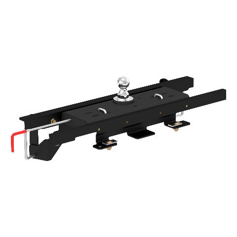 DISCONTINUED - CURT 60731 Double Lock Gooseneck Hitch Kit with Brackets, Select Ram 1500, Air Suspension